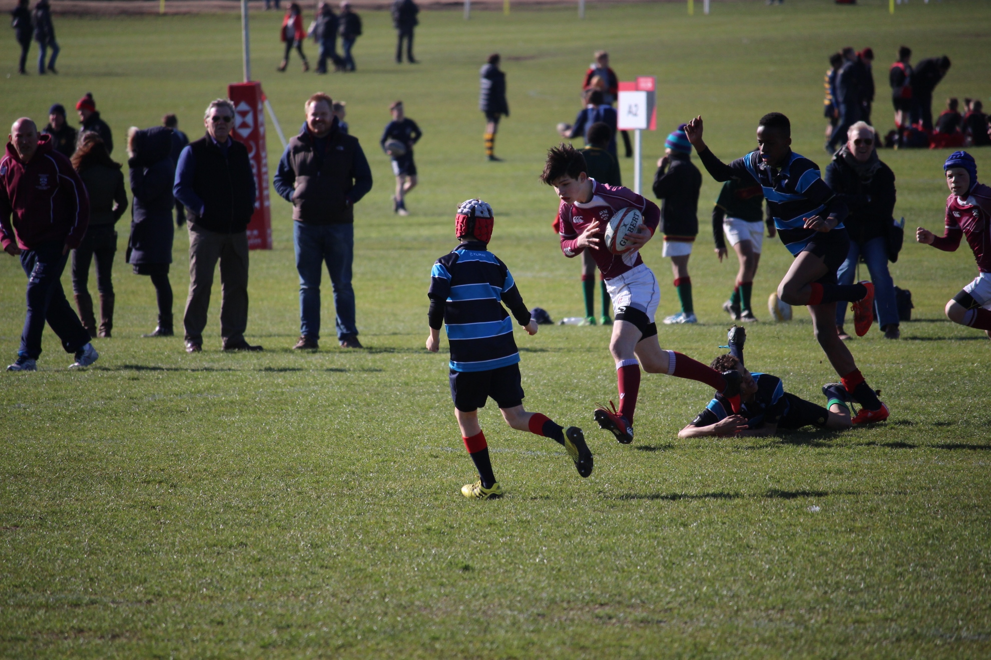 U13s at Rosslyn Park 7s Tournament, March 2016 (Runners-Up)